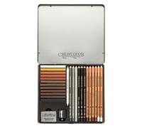 Cretacolor CREATIVO Drawing Set - Artists Pencil Charcoal,Pastel,Graphite 400 31