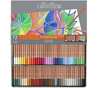 CRETACOLOR Fine Art Pastel Pen Set, 72 Pieces (in an Elegant Reusable Tin Box), Blue