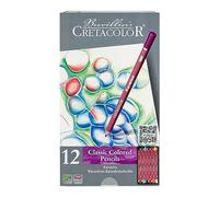 Cretacolor - Karmina - Tin of 12 Assorted Coloured Pencils