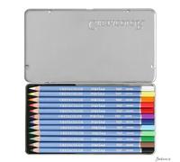 Cretacolor Marino Watercolour Pencil Set Wood 12 Pack For Fine Art Drawing