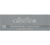 Cretacolor Monolith Woodless Graphite HB Pack of 12 Pencils