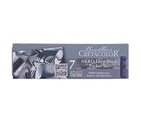 Cretacolor Nero 400 08 - Pocket Set (7 Pieces)