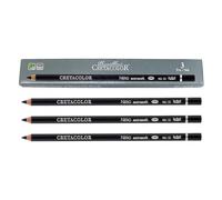 Cretacolor Nero Pencil 3Pk X-Soft Soft Med