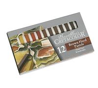 Cretacolor Set of Brown Chalks, Assorted, Box of 12
