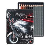 Cretacolor The X-Sketch Mega Pencils Drawing Set, Artist Pencils Drawing and Sketching Set, 1 Piece (Pack of 1)