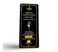 Cretan Liquid Gold Organic Extra Virgin Olive Oil - Gourmet Chef-Preferred • Crete • Cold Extracted • November Harvest - 5 Litre tin