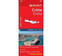 Crete (759): Wegenkaart Schaal 1 : 140.000 (National)