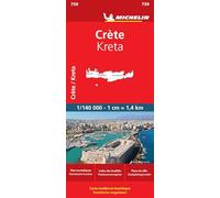 Crete (759): Wegenkaart Schaal 1 : 140.000 (National)
