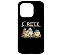 Crete Greece Village Island Travel Pride Design Case for iPhone 15 Pro