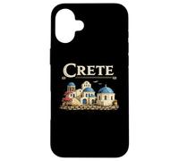 Crete Greece Village Island Travel Pride Design Case for iPhone 16 Plus
