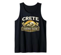 Crete Hiking Club Greece Mountain Adventure Design Tank Top