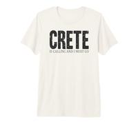 Crete is Calling and I Must Go | Greece Lover Premium T-Shirt
