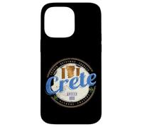 Crete island in Greece retro vintage vacation souvenir Case for iPhone 14 Pro Max