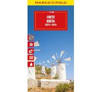 Crete Marco Polo Map : Straßenkarte und Autokarte mit sehenswerten Strecken, Highlights und digitaler Erweiterung