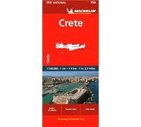 Crete - Michelin National Map 759 (Michelin Maps National, 759)