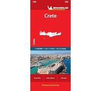 Crete - Michelin National Map 759 (Michelin Maps National, 759)
