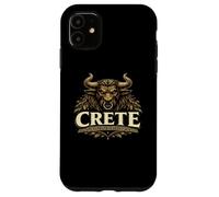 Crete Minotaur Greek Mythology Island Pride Design Case for iPhone 11