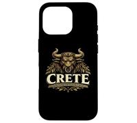 Crete Minotaur Greek Mythology Island Pride Design Case for iPhone 16 Pro