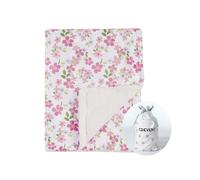 CREVENT 75cmX100cm Cute Cozy Fluffy Warm Baby Blanket for Girls Boys Infants Toddlers' Bedding/Crib/Cot/Stroller, Baby Shower Birthday Newborn's Gift - Wildflower