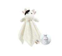CREVENT Cozy Plush Baby Comforter Security Blanket, Loveys for Baby Girls and Boys, Birthday (Cow)