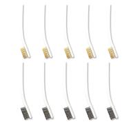 Crevice Brush Set 10 Piece Wire Detail Tools Heads
