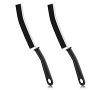 Crevice Cleaning Brush,2 Pcs Bathroom Crevice Gaps Cleaning Brush Groove Crevice Cleaning Tool for Narrow Corners in Home Kitchen Bathroom and Window Hard Bristle Crevice Cleaning Brush UK (2)