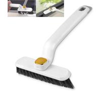 Crevice Cleaning Brush 3 In 1 Multi Function 360° Rotating Hard Bristle Floor Scrubbing Brushes Tile Groove Scrubber For Bathroom Kitchen Gaps Window Corner Walls Floors And Tiles Assorted Color (1 Pa