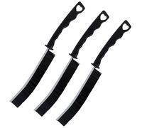 Crevice Cleaning Brush 3 Pcs,Multifunctional Long Thin Hard Bristle Cleaning Brush Bathroom Cleaning Tools,Magic Brush,Grout Brush for Narrow Corners and Shower,Toilet,Sink,Window Groove (Black)