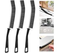 Crevice Cleaning Brush 3pcs,Multifunctional Cleaning Brushes, Bathroom Cleaning Brush, Window Groove Gaps Brush, Tile Cleaning Brush, Cleaning Tools for Toilet, Kitchen, Home, Sink, Household,Vehicle