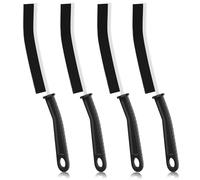 Crevice Cleaning Brush,4 Pcs Bathroom Crevice Gaps Cleaning Brush Groove Crevice Cleaning Tool for Narrow Corners in Home Kitchen Bathroom and Window Hard Bristle Crevice Cleaning Brush UK (4)