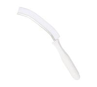 Crevice Cleaning Brush - Angled Head Stiff Bristles Long Handle Ergonomic Grip | Bristle Grout Brussh Deep Scrubbing Tool | Tile Joint Brush For Bathroom Kitchen Shower Floor Oven