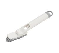 Crevice Cleaning Brush - Ergonomic Rotating Scraper Heavy Duty Hard Bristle Cleaner | ABS Household Tool for Bathroom, Kitchen, Shower, Toilet, Sink, Window, Square Grout