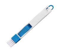 Crevice Cleaning Brush, Keyboard Slot Dust Cleaner, Kitchen Sink Multi-Functional Grooved Brushes with Detachable Dustpan, Ideal for Bathroom, Washbasin