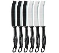 Crevice Cleaning Brush set, 11pcs Long Handle Multifunctional Thin Scrubbing brush, Cleaning Tools for Groove Gap Tile Bathroom home Kitchen and Window Groove-B+W