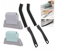 Crevice Cleaning Brush Set - 4PCS Gap Groove Brush for Small Spaces, Door & Window Tracks, Multi-Purpose for Bathroom, Kitchen & Household