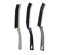 Crevice Cleaning Brushes for Household Use, 3PCS Hard Bristle Crevice Cleaning Brush Long Handle Gap Cleaning Brush Skinny Brush for Dead Corner Groove Tiles Gap for Home Bathroom Kitchen