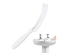 Crevice Cleaning Tool - Multifunctional Long-Handled Angled Hard Bristle Brush, Solid Curved Cleaning Tool | Brush For Bathroom, Kitchen, Window, Tile, Floor, Oven, Hard-to-Reach Corners