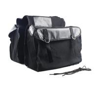 Crevyteg Motorcycle Saddle Bag, Waterproof Motor Saddlebags Side Bags, Universal Motorcycling Rear Seat Pannier Bag, Motorbike Travel Bag Accessories for Most Adventure Sport Bike black