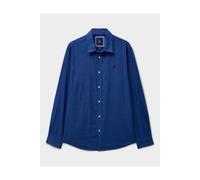 Crew Clothing Men's Newport Stripe Shirt Broadcloth Indigo | Size: Medium Crew Clothing Indigo M