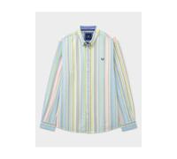 Crew Clothing Men's Willow Stripe Classic Fit Oxford Pink | Size: XL Crew Clothing Multicolor XL