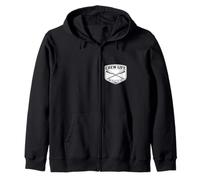 Crew Life United By The Oar Rowing Team Motto Row Saying Zip Hoodie