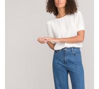 Crew Neck Blouse Ivory