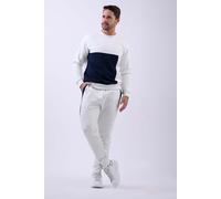 Crew Neck Colour Block Sweatshirt Enorsia White L