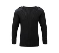 Crew Neck Combat Jumper Fort Black XXXL