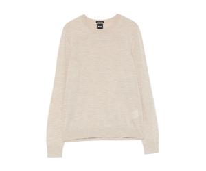 Crew-neck Jumper - female - Boss - Round-neck Knitwear - Beige - M - Knitwear M