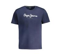 Crew Neck Short Sleeve T-Shirt - male - Pepe Jeans - T-Shirts - Blue - 2XL - Tops 2XL