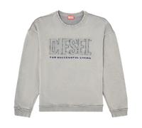 Crew Neck Sweatshirt - male - Diesel - Sweatshirts - Gray - M - Sweatshirts & Hoodies M