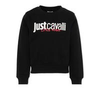 Crew Neck Sweatshirt - male - Just Cavalli - Kids Sweatshirts - Black - 6 Y - Kids 6 Y
