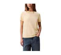 Crew Neck T-Shirt - female - Calvin Klein - T-Shirts - Yellow - XS - Tops XS
