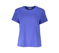 Crew Neck T-Shirt - female - Patrizia Pepe - T-Shirts - Blue - XS - Tops XS